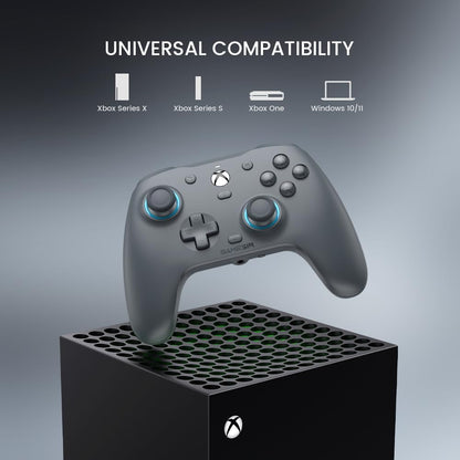 GameSir G7 SE Wired Controller for Xbox Series X|S, Xbox One & Windows 10/11, Plug and Play Gaming Gamepad with Hall Effect Joysticks/Hall Trigger, 3.5mm Audio Jack - Sporty Gray