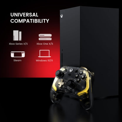 GameSir Kaleid Flux Enhanced Wired Controller for Xbox, RGB Lighting and Hall Effect Joystick, Compatible with Xbox Series X|S, Xbox One, Windows 10/11 PC - Officially Licensed