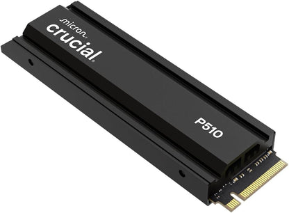 Crucial P510 PCIe Gen5 NVMe 1TB SSD with Heatsink, Up to 11,000MB/s, TLC NAND -  PC | PS5