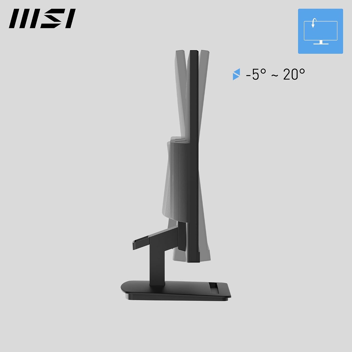 MSI PRO MP243L E14 24-inch IPS 1920 x 1080 (FHD) Gaming Office Monitor, 144Hz, Free-Synch, HDR Ready