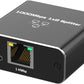 Ethernet Splitter 1000Mbs , Female to Female Network Adapter RJ45, LAN Ethernet Socket Connector Adapter for Cat6/Cat7, Ethernet Cable Splitter, Network Cable Split in one and Two, gigabit Transmission