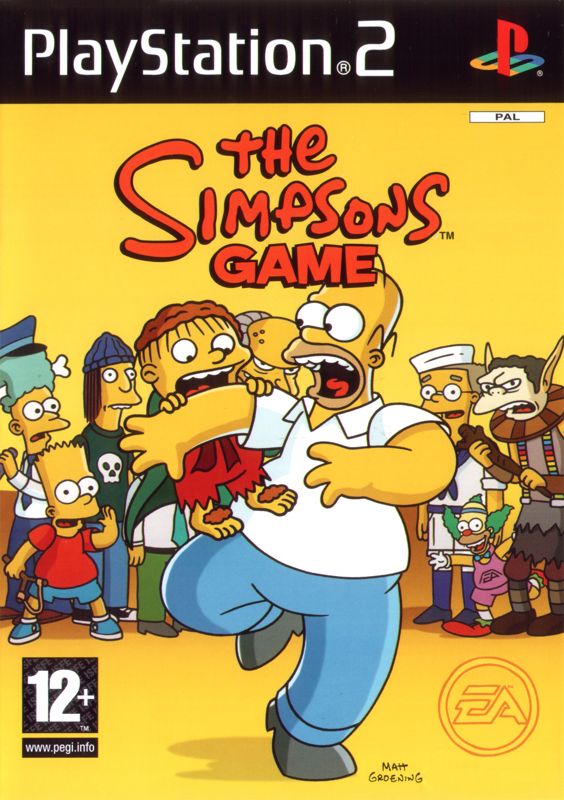 The Simpsons Game - PlayStation 2 (PAL) - (USED)