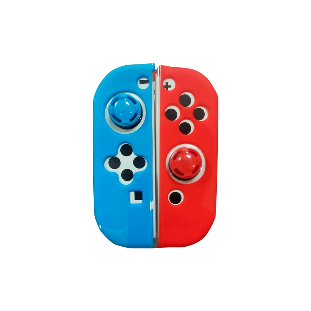 Joy-Con Controller Silicone Case Cover With 2 Analog Grips For Nintendo Switch - 6 Models