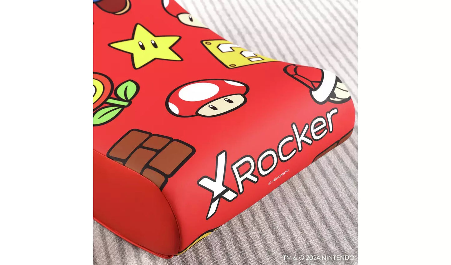 X Rocker Power Up Edition Junior Gaming Chair - Super Mario
