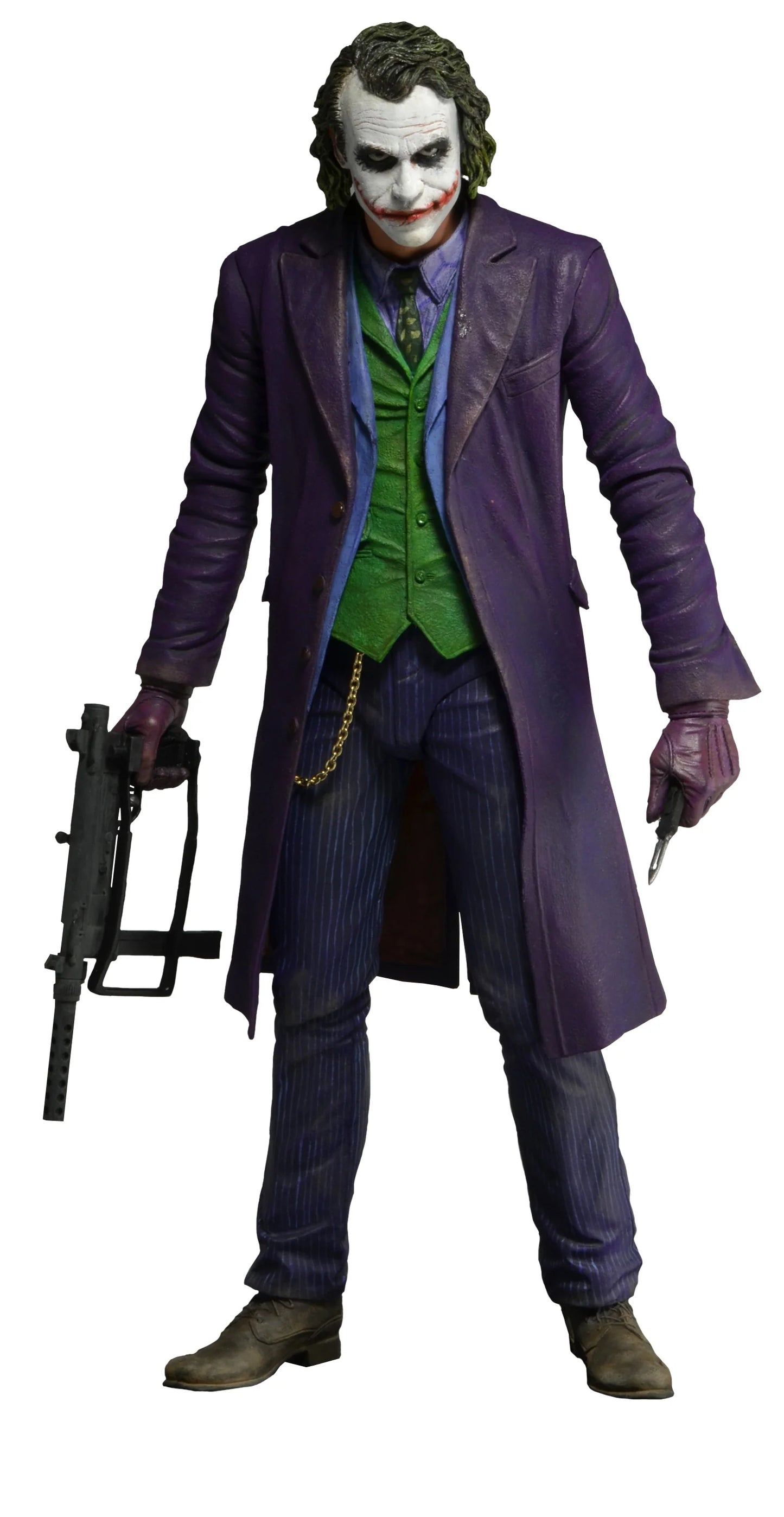 NECA The Joker 1/4 Scale 45CM Action Figure - Heath Ledger The Dark Knight