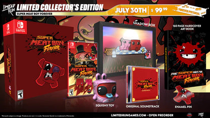 Super Meat Boy Forever Collector's Edition (Limited Run Games #116) - Nintendo Switch