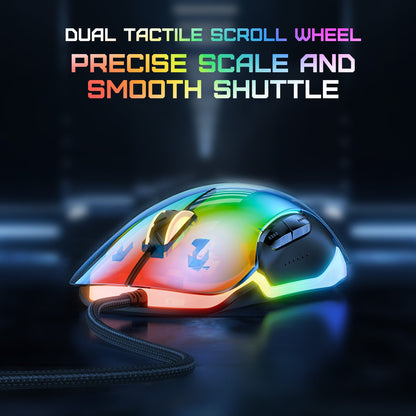 Onikuma CW925 RGB Wired eSports Gaming Mouse