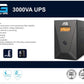 AG 3000VA Gaming UPS Uninterruptible Power Supply for PS4 Pro | PS5 | Xbox Series | PC