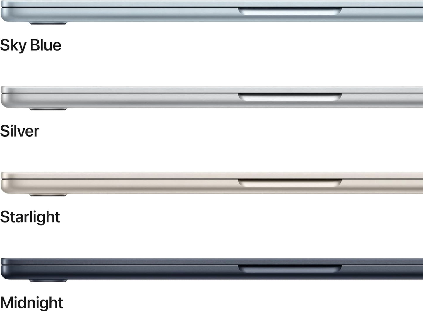 Apple MacBook Air Liquid Retina Display M5 Chip - Starlight | Midnight | Skyblue | Starlight
