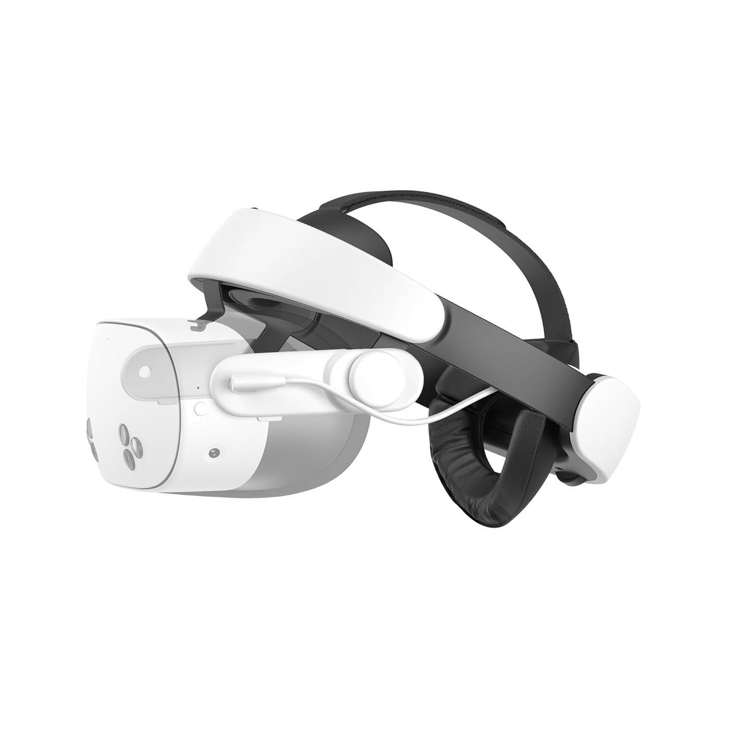 KIWI design H4 Boost Comfort Battery Head Strap Accessories for Meta/Oculus Quest 3/3S, Dual Fast Charge the VR Headset and Battery Strap in 2.5h, Halo Strap Reduce Facial Pressure