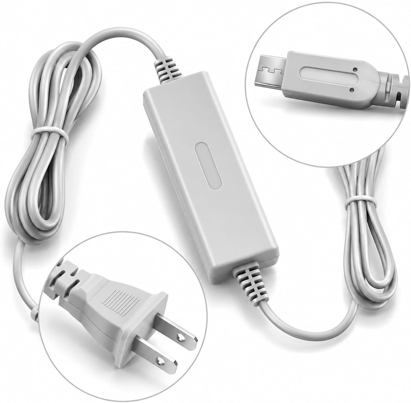 Wii U Gamepad, AC Adapter Charger