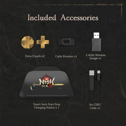 GameSir G7 Pro 8K PC Wireless Controller, Nioh 3 – 8000Hz Polling Rate Wired & 2.4G, TMR Joysticks