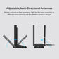 TP-Link WiFi 6 USB Adapter for Desktop PC - (Archer TX20U Plus) AX1800 Wireless Network Adapter with 2.4GHz, 5GHz, High Gain Dual Band 5dBi Antenna, WPA3