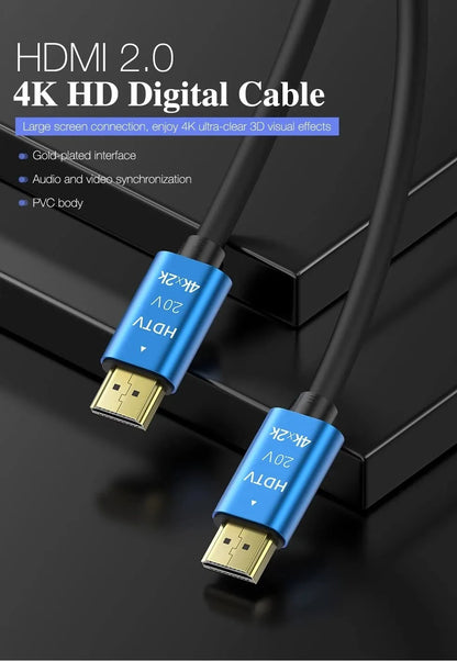 4K High Speed HDMI 2.0 Cable “Ultra”- HDMI 2.0 -Gold Plated-High Speed Data 18Gbps, 3D, 4K, HD 2160p - 10 Meters
