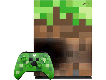 Xbox One S 1TB Limited Edition Console - Minecraft Bundle [Discontinued] - (USED)
