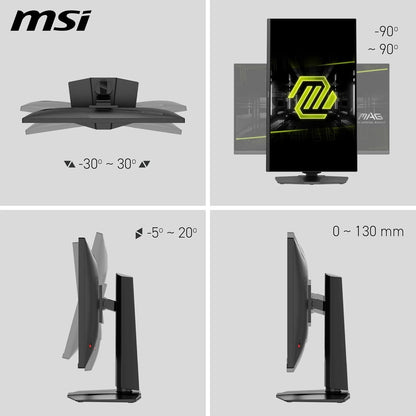 MSI MAG 275UPD E14 27-Inch, 4K UHD Gaming Monitor, 3840 x 2160 IPS, 288Hz, 1ms, HDR Ready, Eye Care, Dual-Mode, HDMI 2.1