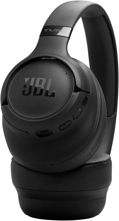 JBL Tune 780 NC Wireless Over-Ear Bluetooth Headphones with Adaptive Noise-Cancelling Technology - Black
