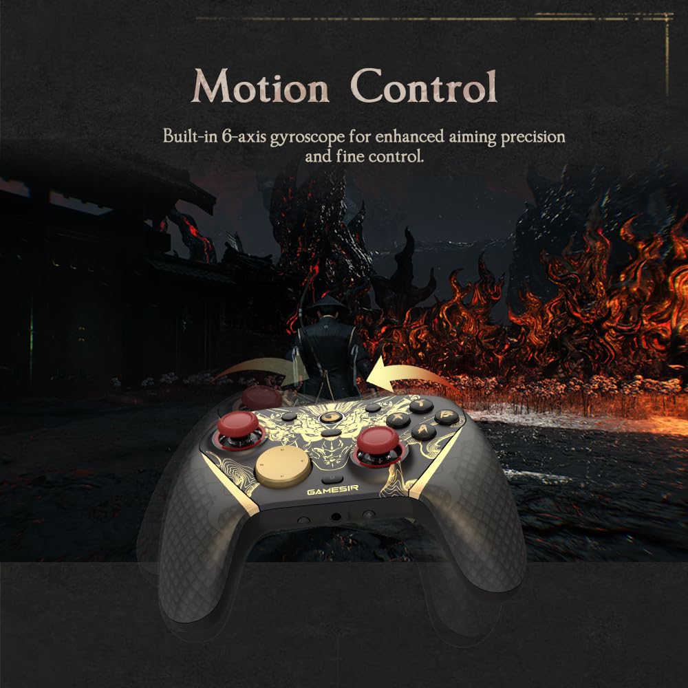 GameSir G7 Pro 8K PC Wireless Controller, Nioh 3 – 8000Hz Polling Rate Wired & 2.4G, TMR Joysticks