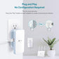 TP-Link Powerline WiFi Extender (TL-WPA7517KIT) - AV1000 Powerline Ethernet Adapter with Dual Band WiFi, OneMesh, Gigabit Port, Ethernet Over Power, Plug & Play