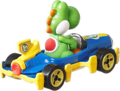 Hot Wheels Mario Kart - Yoshi with Captain Toad & Shy Guy (Triple Pack)