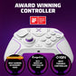 PDP Victrix Pro BFG Wireless Gaming Controller for Playstation 5 / PS5, PS4, PC - White