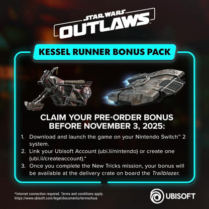 Star Wars Outlaws - Gold Edition، نينتندو سويتش 2