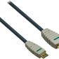 BANDRIGE VIDEO – Mini HDMI to HDMI Cable, High Speed Supports Ethernet 3D and Audio Return 1080P and Audio Return – 3 meters – Gold Plated
