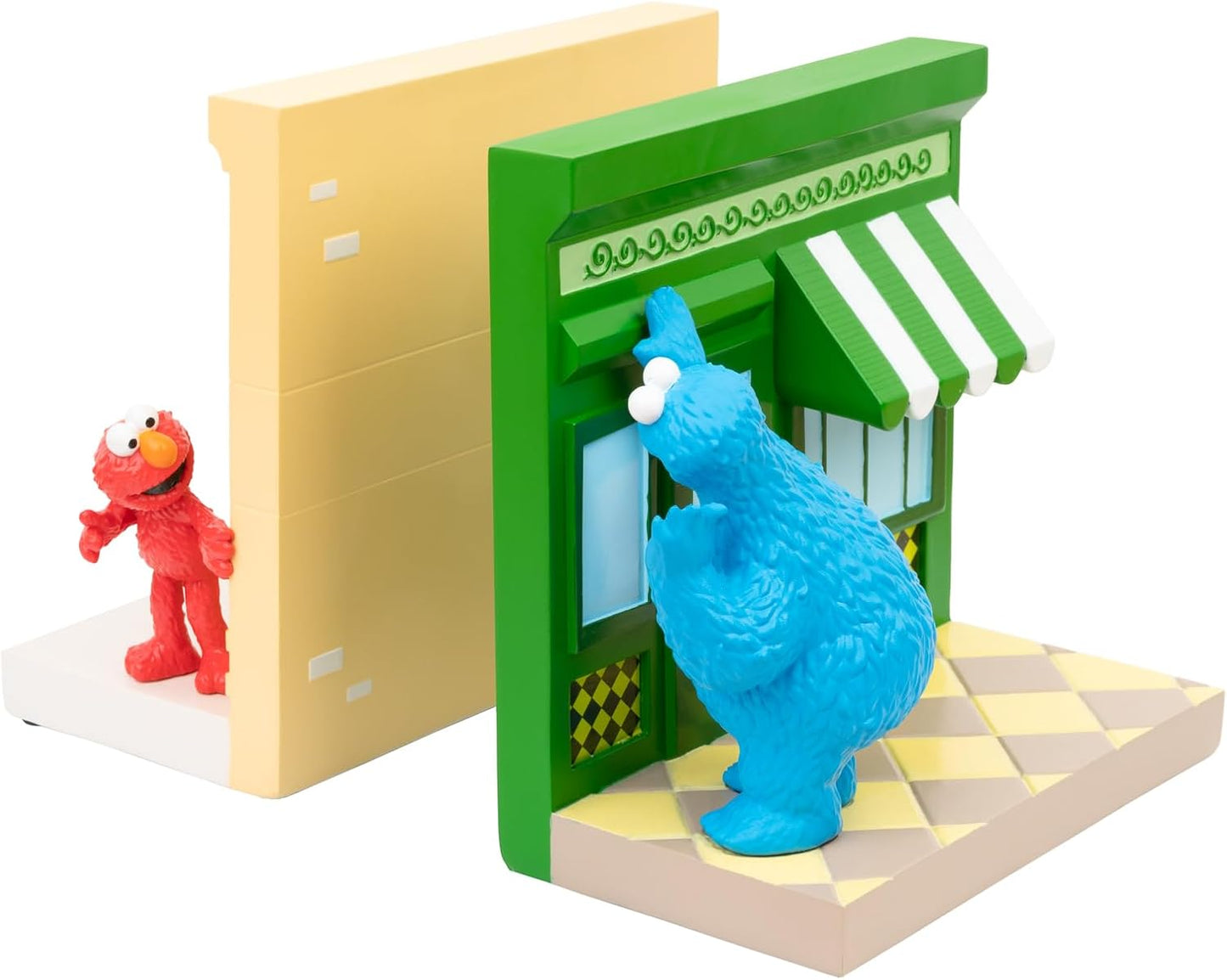 Erik Sesame Street Bookends | Bookends for Shelves | Kids Room Decoration | Book Organiser