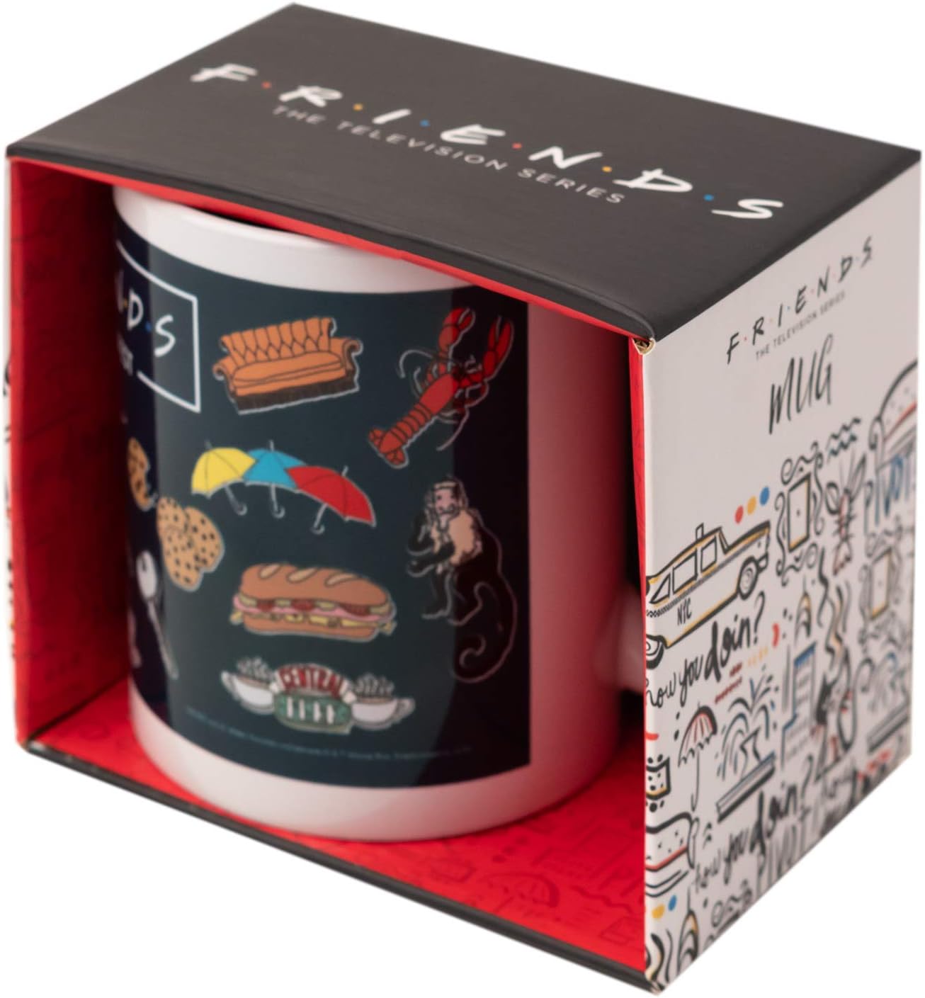 Erik F·R·I·E·N·D·S Puzzle Coffee Mug 330 ML