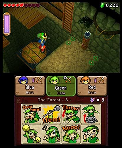 Zelda Triforce Heroes - Nintendo 3DS (NTSC)