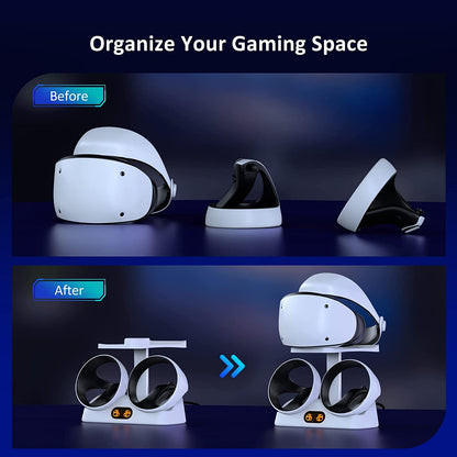 Dobe Playstation VR2 Charging Station for PSVR2 Controllers