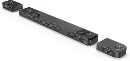 JBL Bar 1000MK2-7.1.4 Channel soundbar System with Detachable Surround Speakers, MultiBeam 3.0, Dolby Atmos and DTS:X, 480W RMS with 10" Sub & Works with Voice Assistant-Enabled Speakers (Blackfree with Google Assistant or Siri on compatible devices