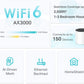 TP-Link Deco X55 AX3000 WiFi 6 Mesh System - Covers up to 2500 Sq.Ft., Replaces Wireless Router and Extender, 3 Gigabit Port - 1-Pack | 3-Pack