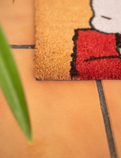 Grupo Erik Snoopy Door Mat | 15.7 x 23.6 inches - 40 x 60 cm | Coconut Coir | Eco Friendly 100% | Indoor Door Mat & Outdoor Door Mat | Snoopy Gifts | Peanuts Snoopy