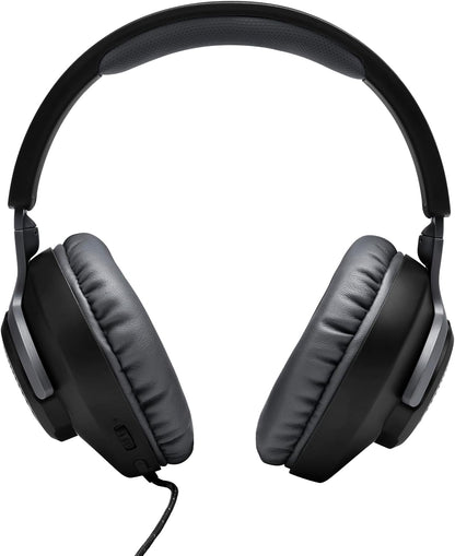 JBL Quantum 100 - Wired Over-Ear Gaming Headphones - Black