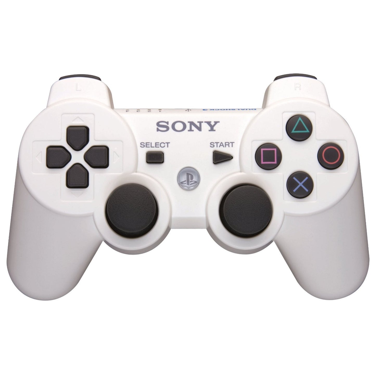 Genuine OEM Sony PlayStation 3 PS3 DualShock 3 Controller- White (USED)