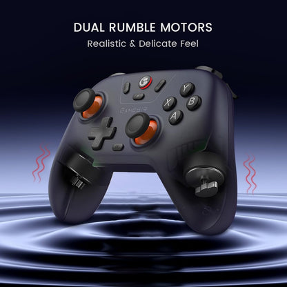 GameSir Nova Lite 2.4g Wireless Controller for Windows PC, iPhone, Android, Switch & Steam Deck, Bluetooth Controller Gamepad with Hall Effect Trigger,Turbo,Rumble Vibration - Nova Lite Purple