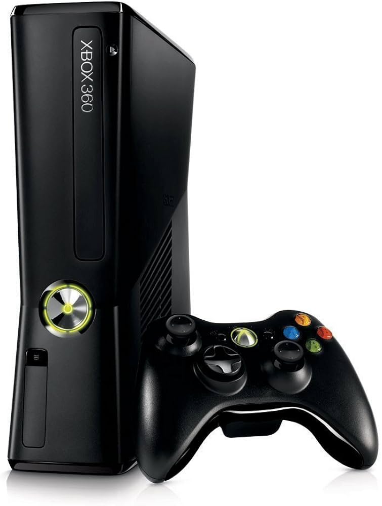 جهاز Xbox 360 Slim معدّل مع 8 ألعاب