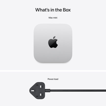 Apple Mac mini Desktop Computer with M4 chip with 10 core CPU and 10 core GPU: Built for Apple Intelligence, 16GB Unified Memory, 256GB SSD Storage, Gigabit Ethernet.