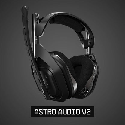 سماعة رأس لاسلكية ASTRO Gaming A50 + قاعدة من الجيل الرابع - أسود/فضي 