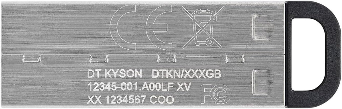 Kingston DataTraveler Kyson High Performance USB 3.2 Metal Flash Drive | Speeds up to 200MB/s -  32GB | 64GB | 128GB