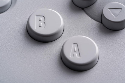 8BitDo 64 Bluetooth Controller for Analogue 3D, Switch, Switch 2, Windows, and Android - White | Black