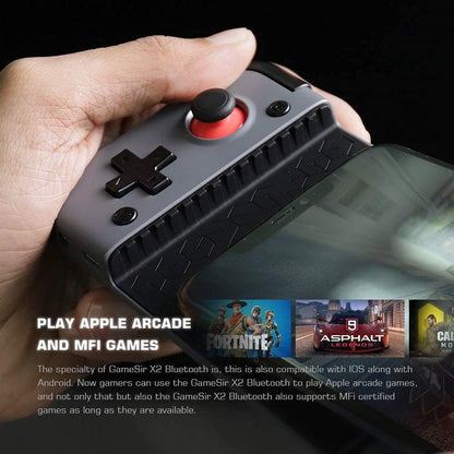 GameSir X2S Bluetooth Wireless Mobile Game Controller, Type-C Port, Custom Turbo Key, Bluetooth 5.0 Support Android/iOS iPhone