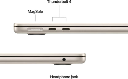 Apple MacBook Air Liquid Retina Display M5 Chip - Starlight | Midnight | Skyblue | Starlight