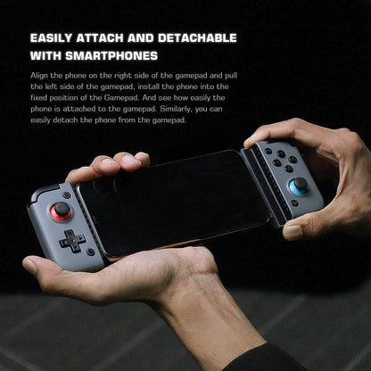 GameSir X2S Bluetooth Wireless Mobile Game Controller, Type-C Port, Custom Turbo Key, Bluetooth 5.0 Support Android/iOS iPhone