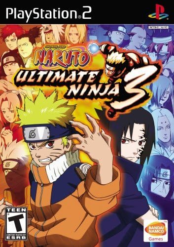 Naruto: Ultimate Ninja 3 - PlayStation 2 (NTSC-U) - (USED)