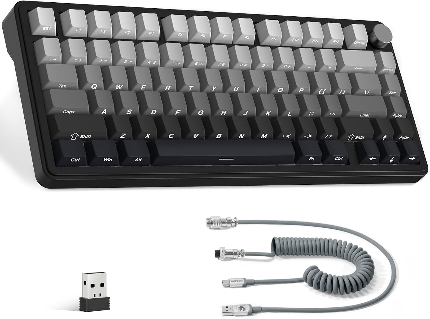 ATTACK SHARK X85 Wireless Mechanical Gaming Keyboard RGB - Moon Night
