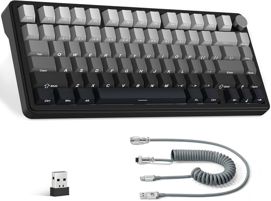 ATTACK SHARK X85 Wireless Mechanical Gaming Keyboard RGB - Moon Night