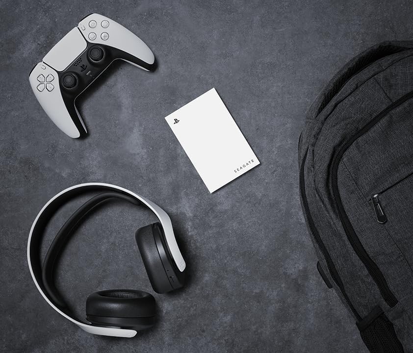 Seagate Game Drive for PlayStation Consoles 2 TB External Hard Drive - USB 3.2 Gen 1, Officially-Licensed