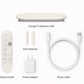 Google TV Streamer 4K Smart Home Control - 32 GB of Storage - Porcelain